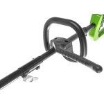 Аккумуляторный триммер Greenworks GD40BCK4 40В (1 x 4 Ач, ЗУ) захват 250 мм, 5.8 кг, 1301507UB