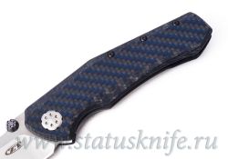 Нож Zero Tolerance ZT 0850 Blue CF № 0001 Sinkevich / Rexfordфотография - 3