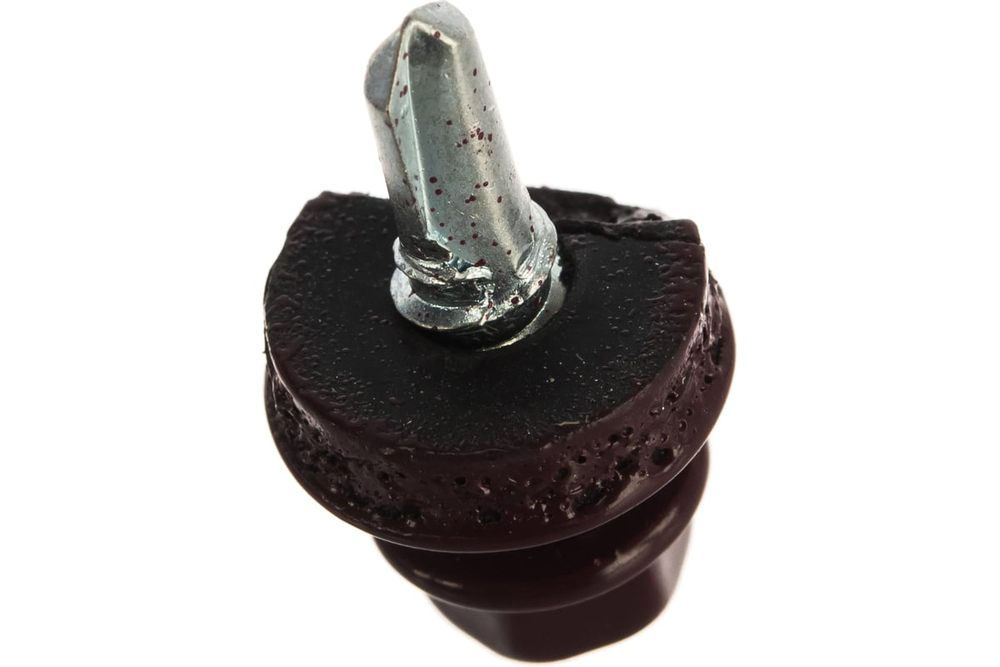 ЗУБР СКМ 3005 19 х 5.5 мм, темн.-красн., кровельный саморез, 500 шт (4-300315-55-019-3005)