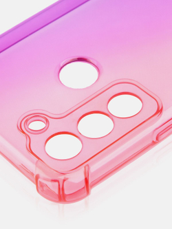 Чехол ROSCO для Tecno Pop 5 LTE оптом (арт. TCN-P5LTE-HARD-TPU-PINK-PURPLE)