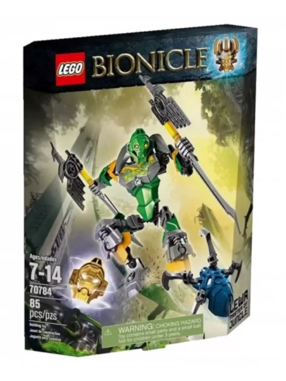 Конструктор LEGO Bionicle 70784 Лева – Повелитель Джунглей