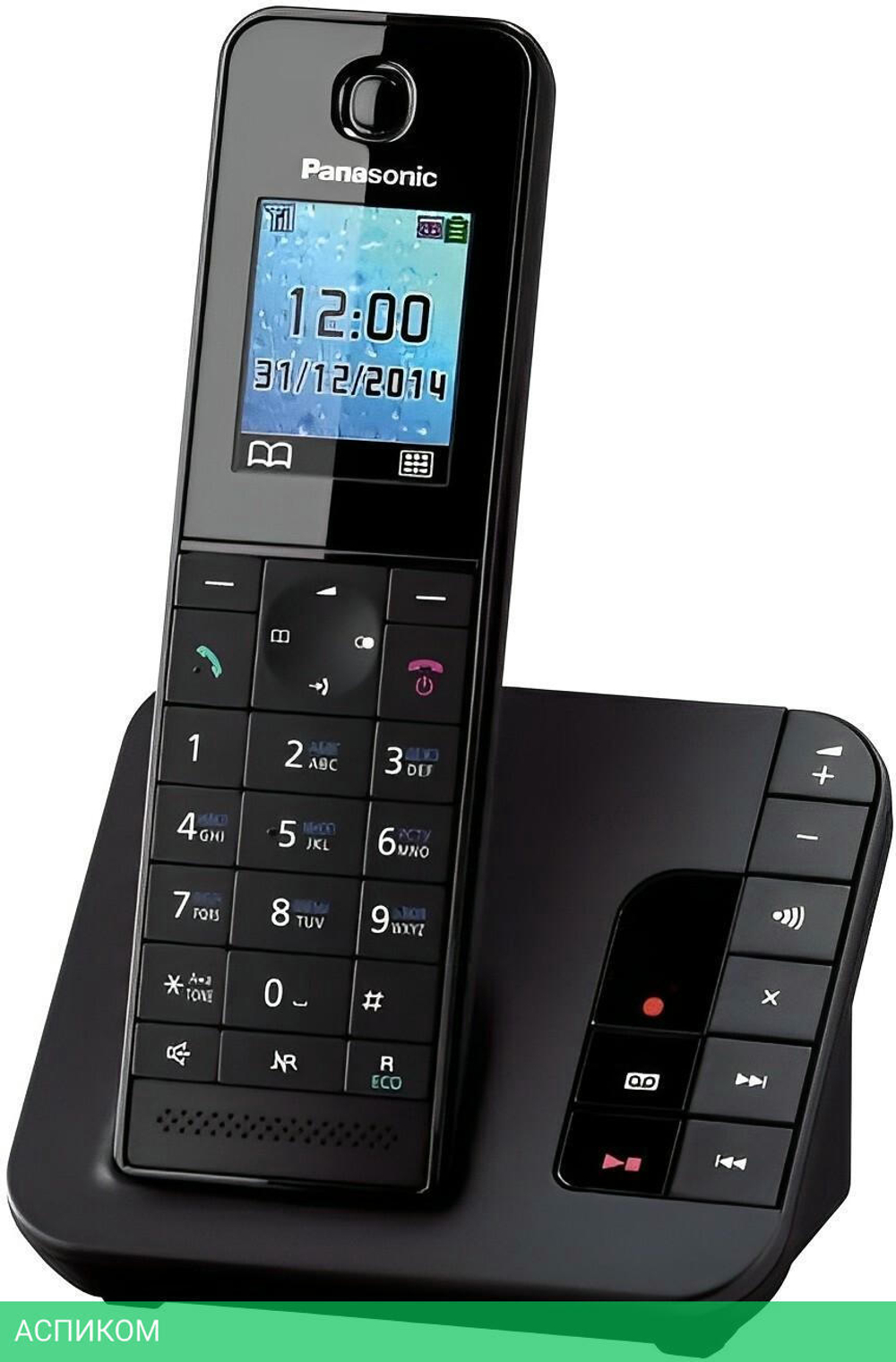 Радиотелефон DECT Panasonic KX-TGH220RUB