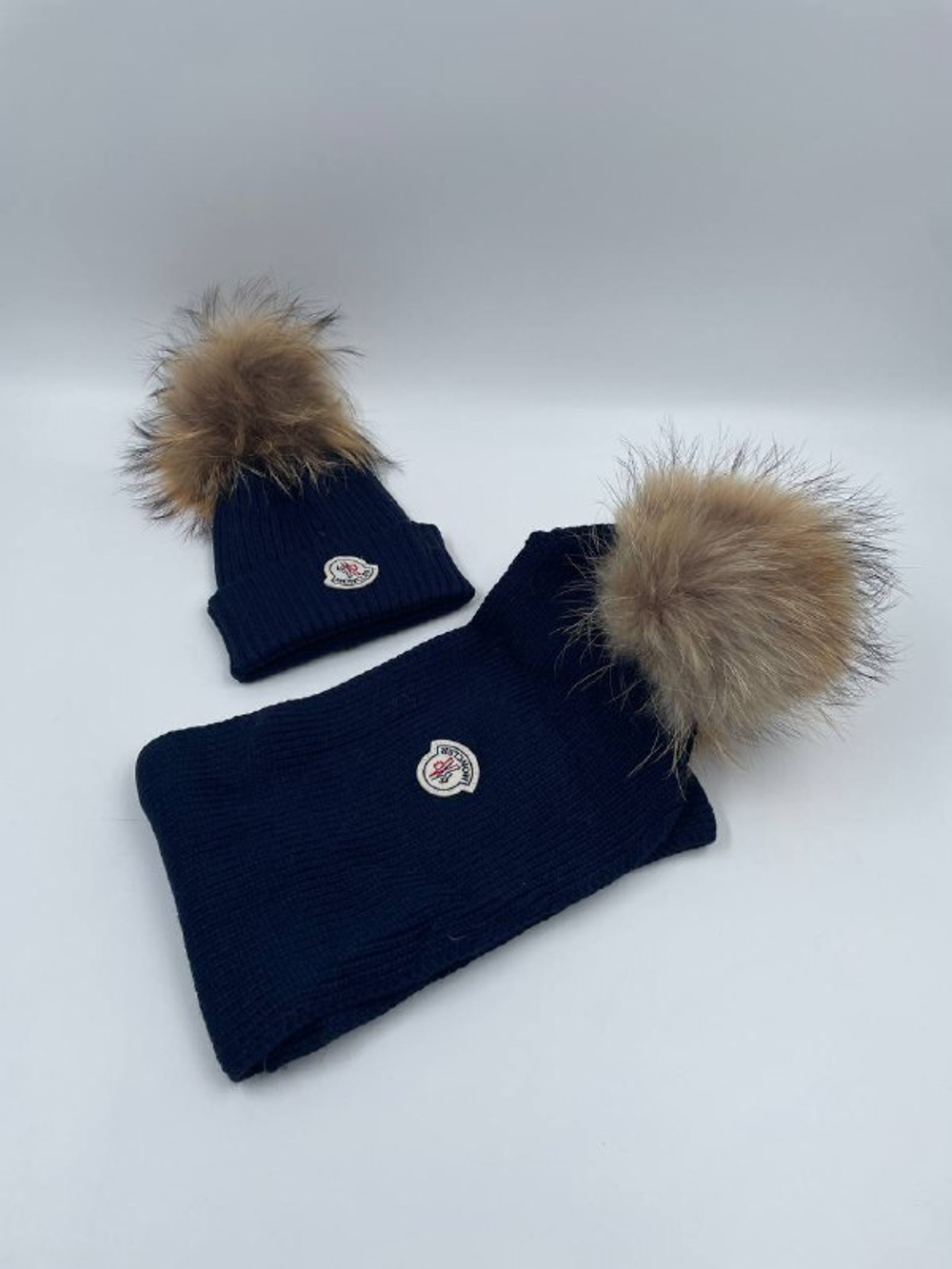 Детская шапка и шарф Moncler