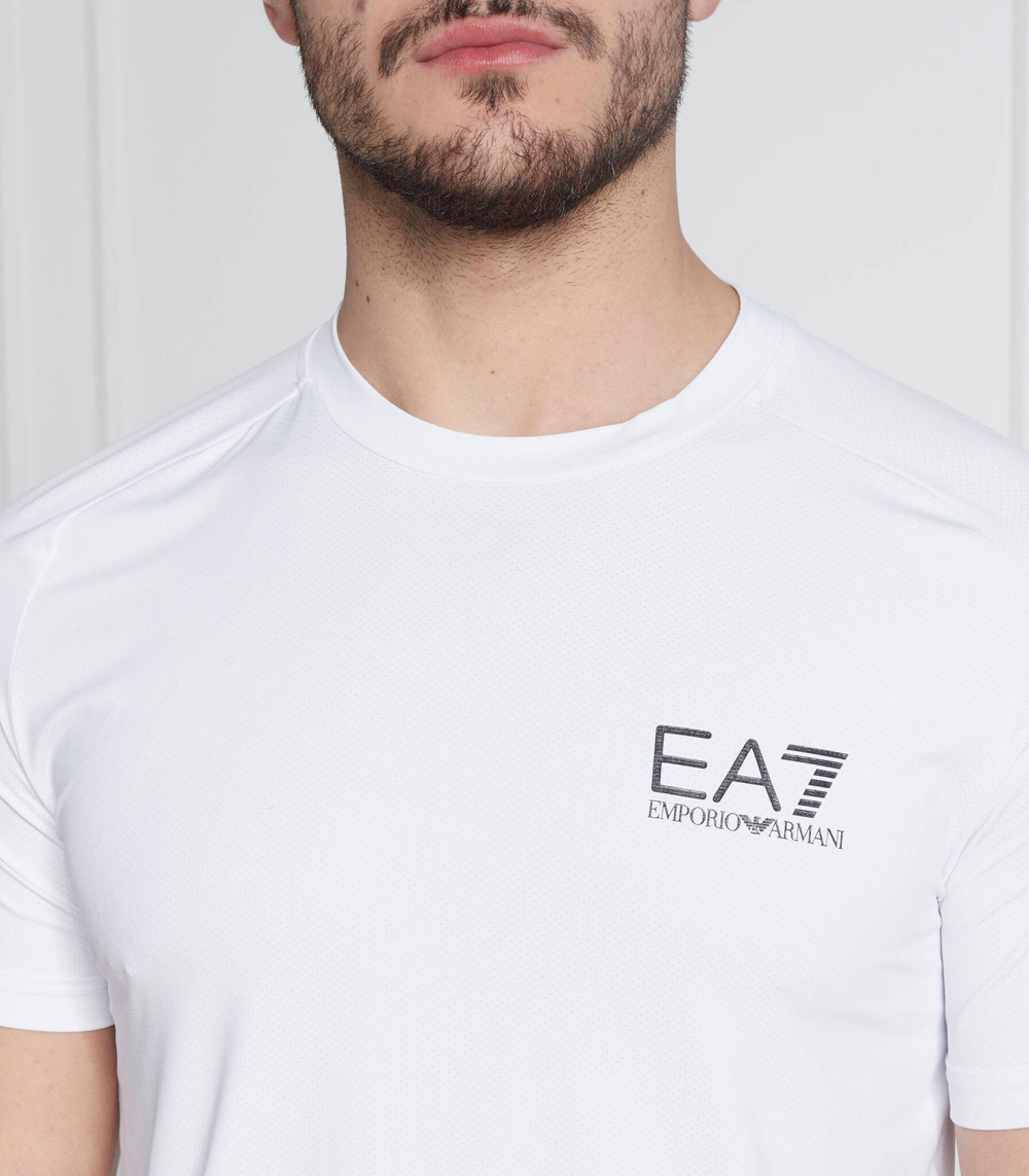 футболка EA7 - белый(8NPT22 PJEMZ)