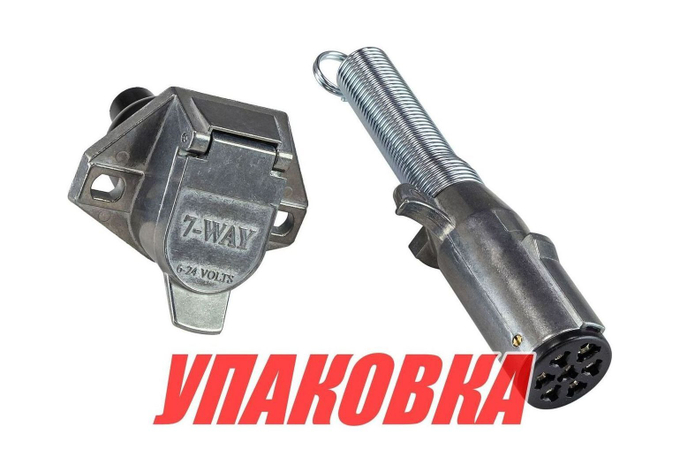 Разъем электрический 7-и контактный (упаковка из 8 шт.)