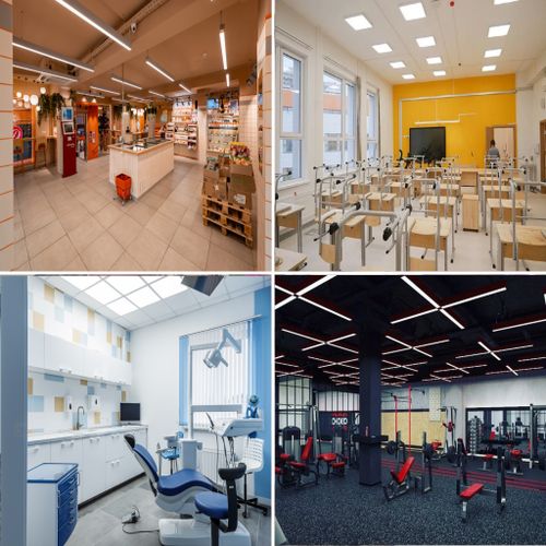 Светильники по назначению