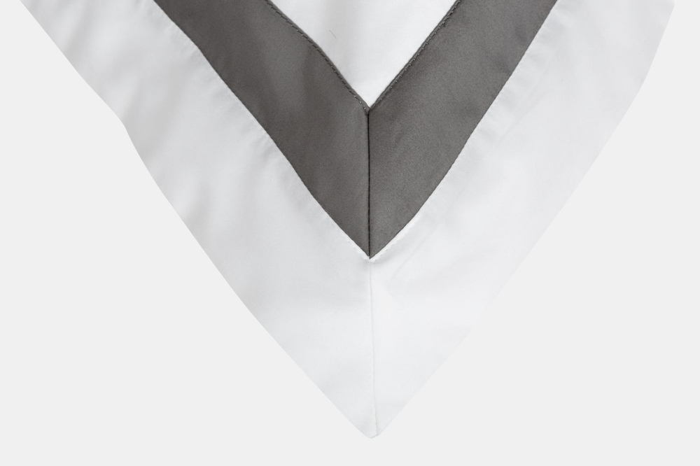 Наволочки 2шт 50х90 German Grass Alpine Graphite Allure с широким кантом