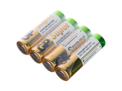 Элемент питания GP AA Алкалиновый 4 шт