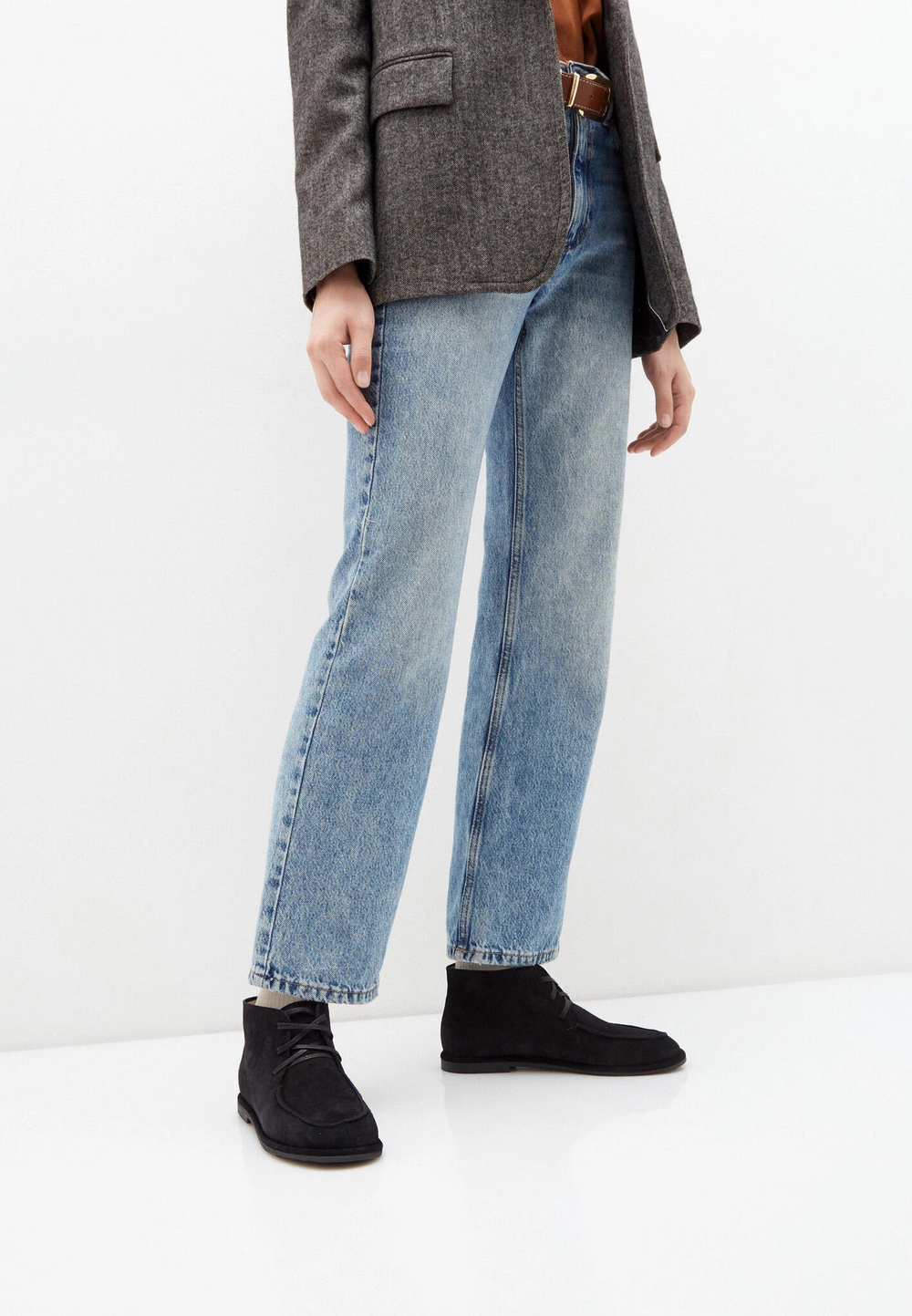 Ботинки // Ember // Black // Suede