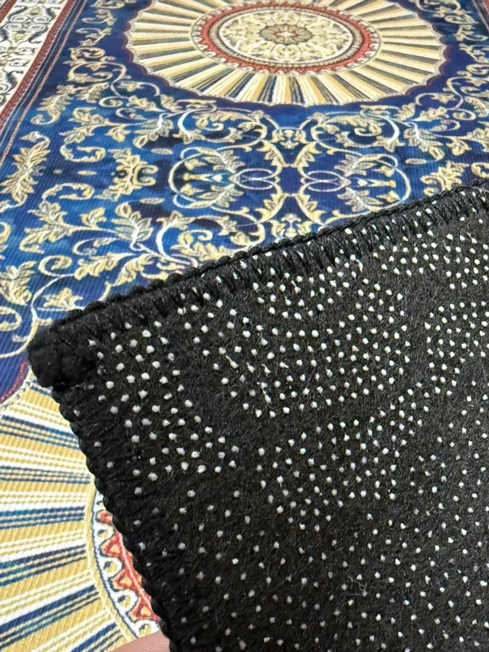 Прямоугольный безворсовый ковер 60х150 для дома