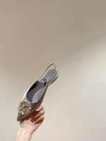 Louis Vuitton Met Slingback Ballerina