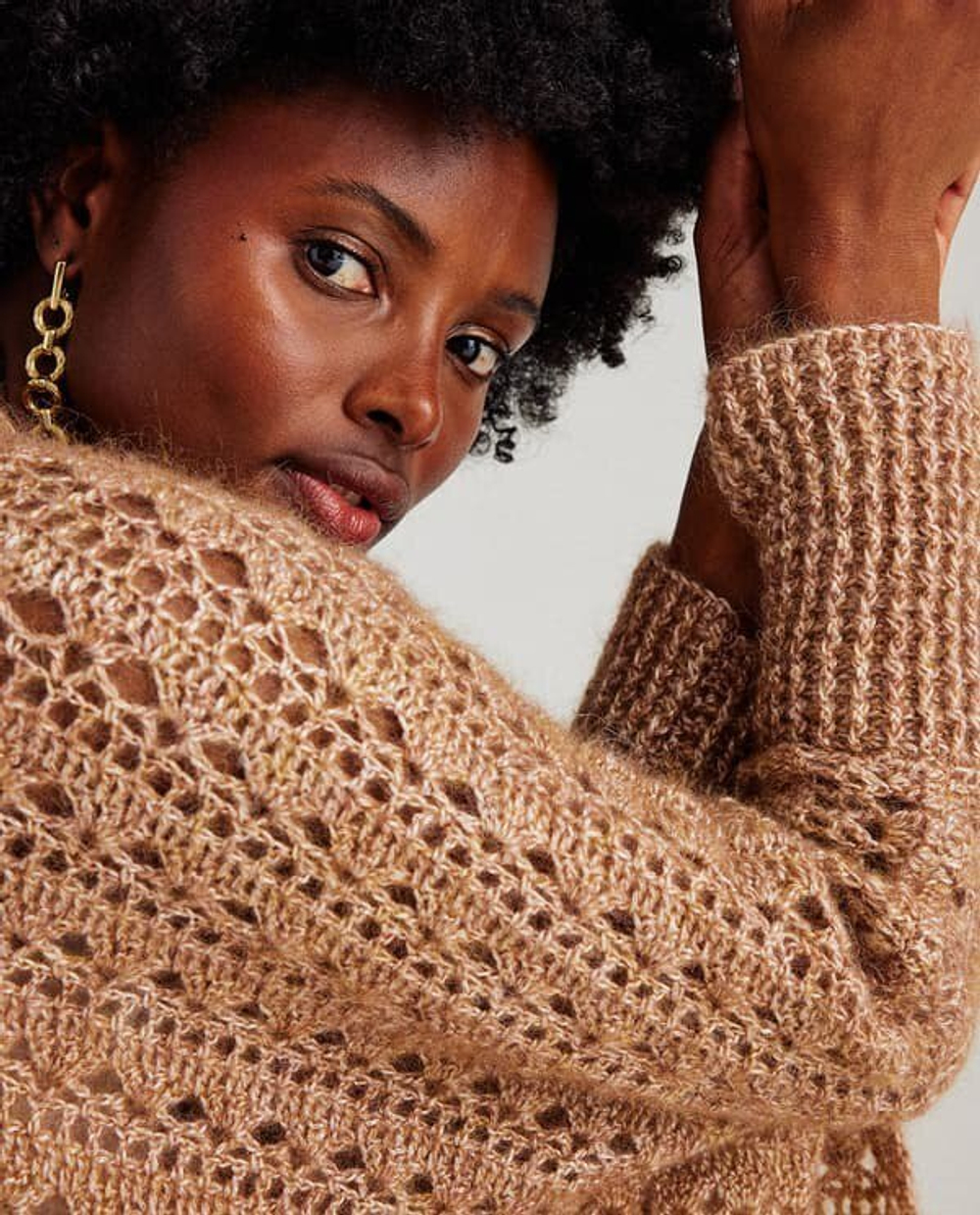 Пончо крючком "Phildar"