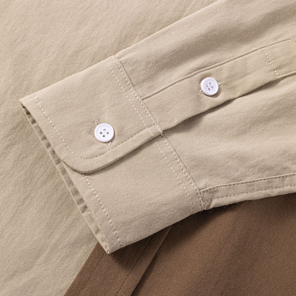 Сорочка Ymkashix Puff коричневая