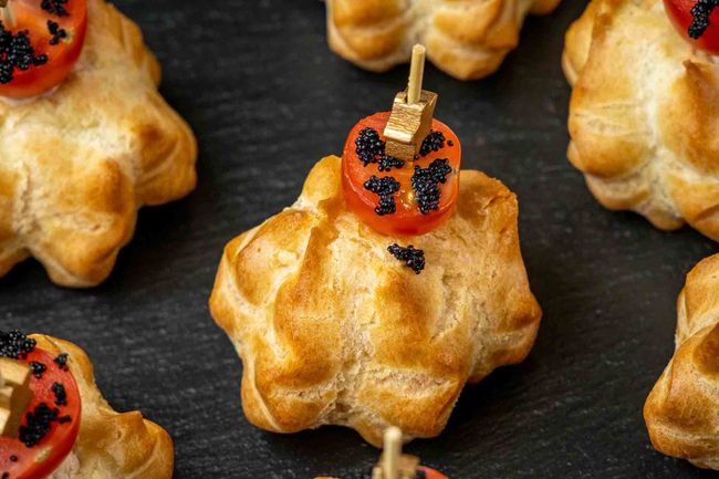 Профитроли с овощным кремом, 10 шт.