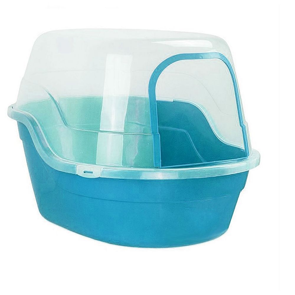 Лоток для кошачьего туалета с крышкой "Чистый котик" 63х49х42 см 5035-F