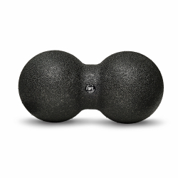 Шар массажный сдвоенный 24 х 12 см черный