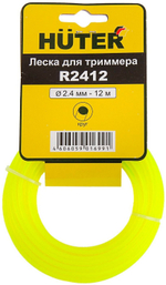 Леска триммерная HUTER R2412 (круг)