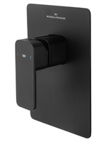 Смеситель для душа встраиваемый WONZON & WOGHAND ARNIE, Черный матовый (WW-694700-2-MB)