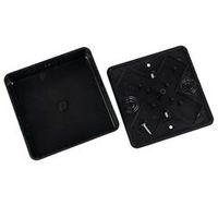 Коробка распределительная ОП IEK 100х100х29 мм черная