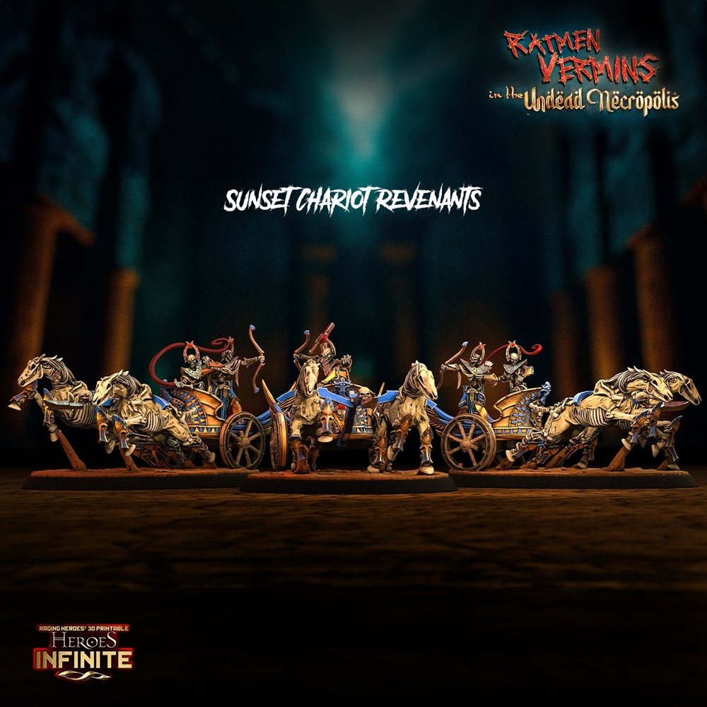 Tomb Kings Sunset Chariot