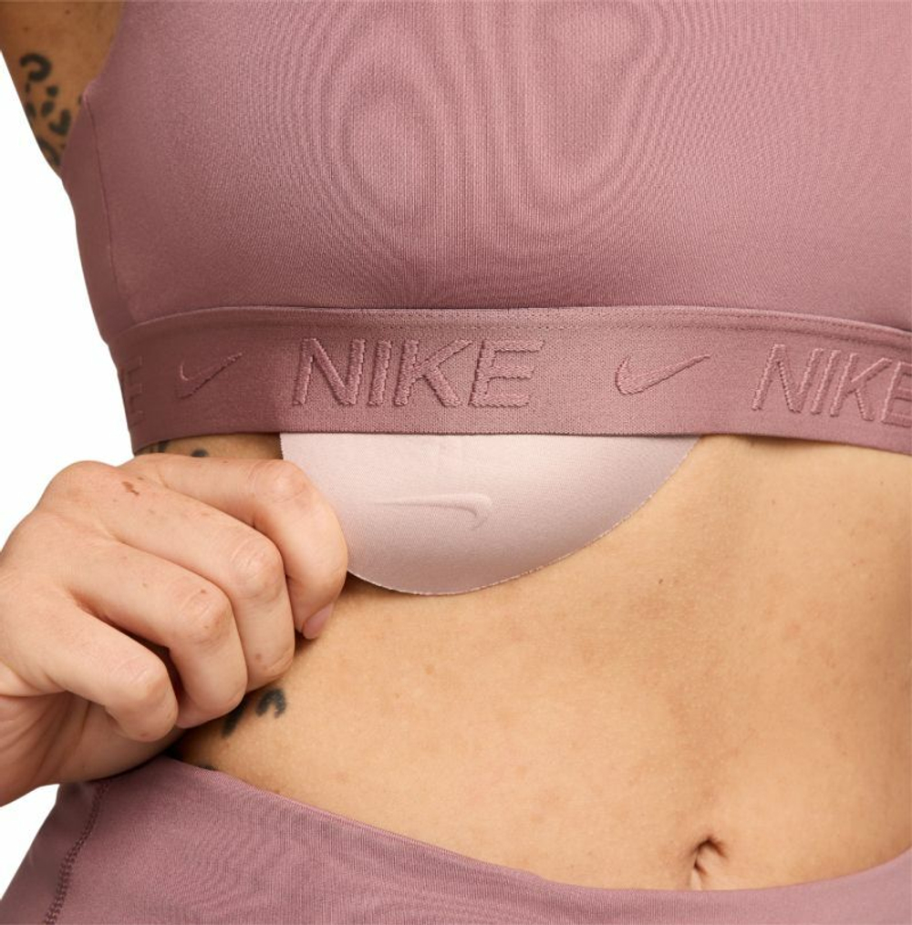 Nike indy sports bra pink hotsell