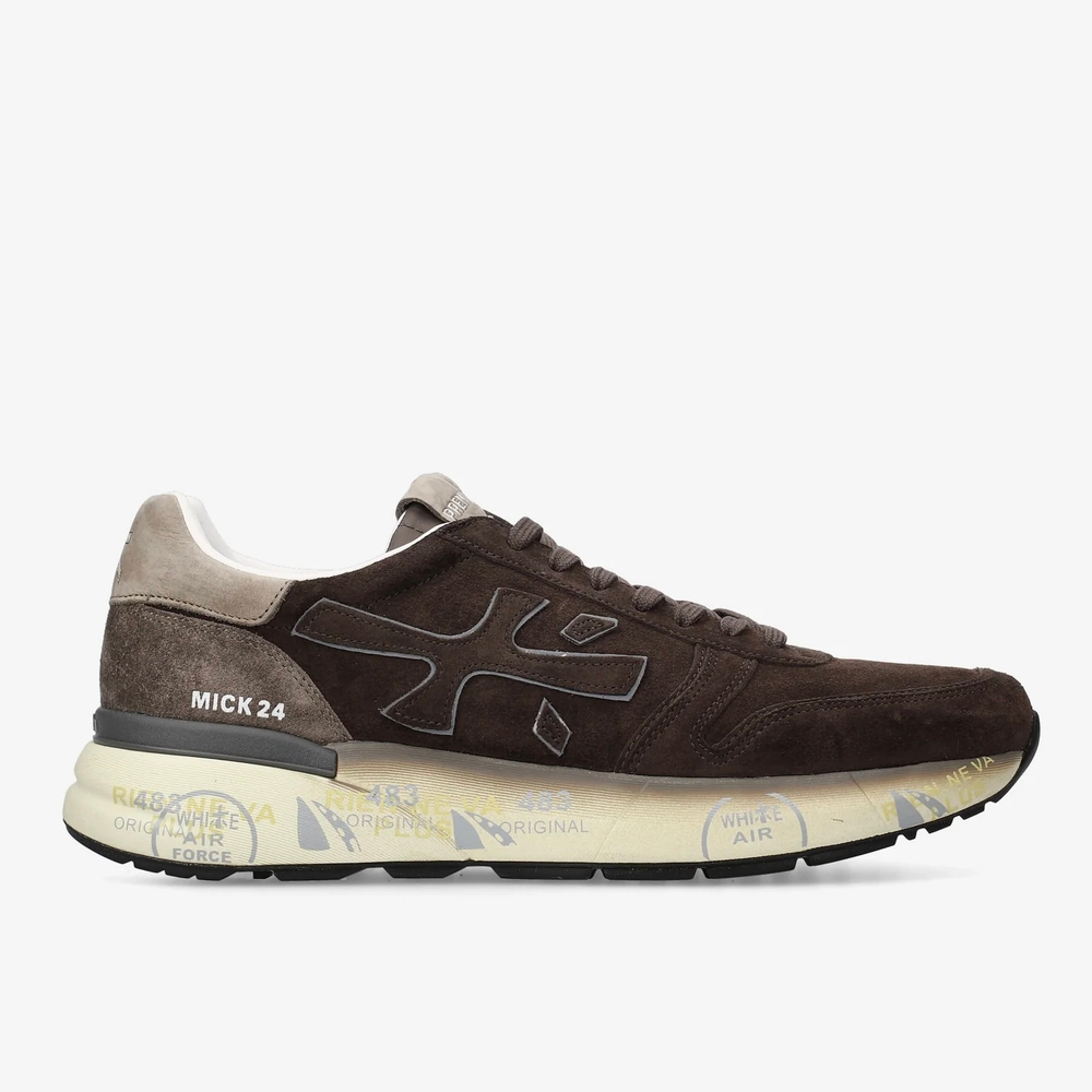 Замшевые кроссовки Premiata Mick 7898