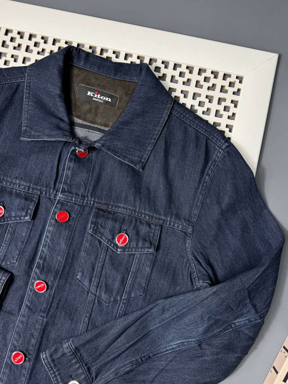 Джинсовая куртка Kiton