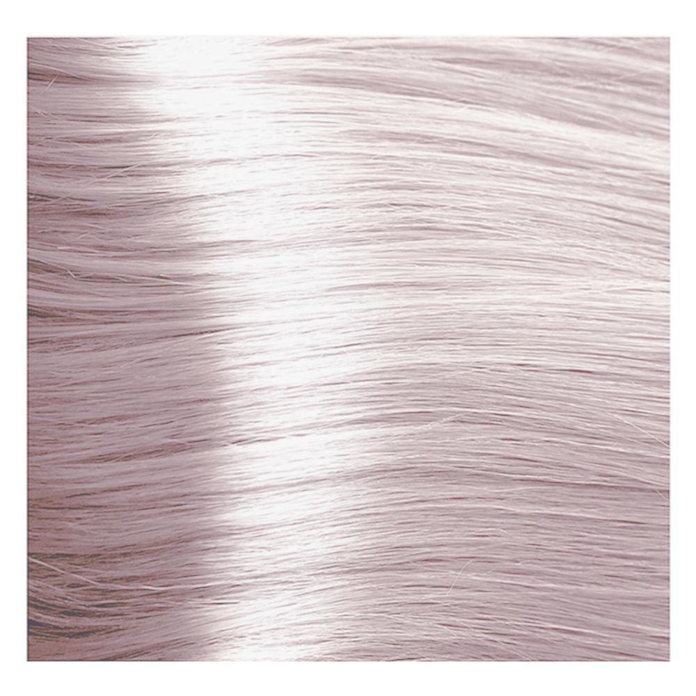 Крем краска для волос с гиалуроновой кислотой Kapous, 100 мл - HY 9.2  Очень светлый  блондин фиолетовый