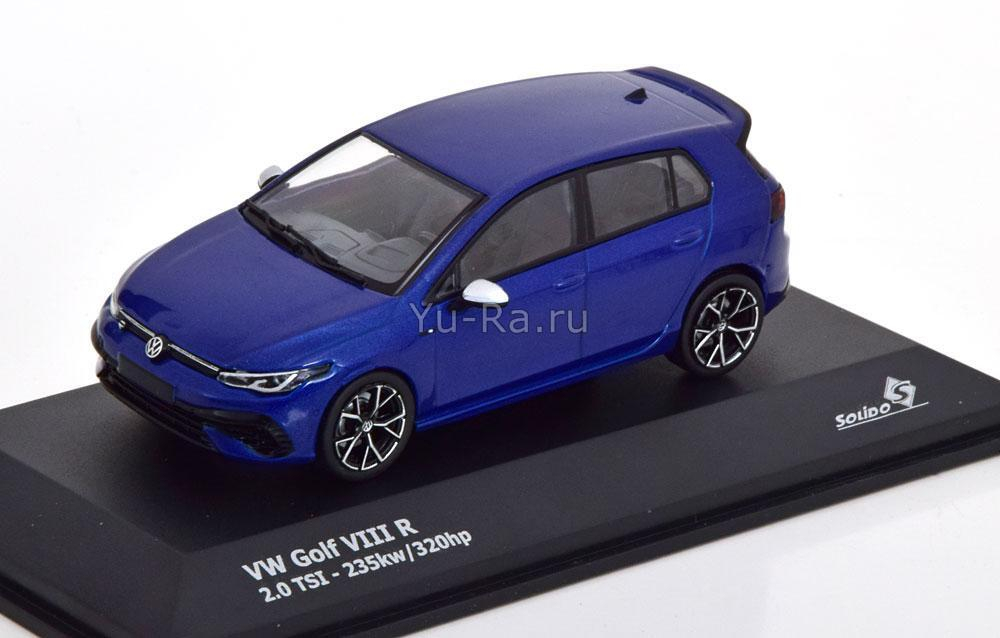 Volkswagen Golf 7 VIII R 2.0 TSi 2021 lapiz blue Solido 1:43