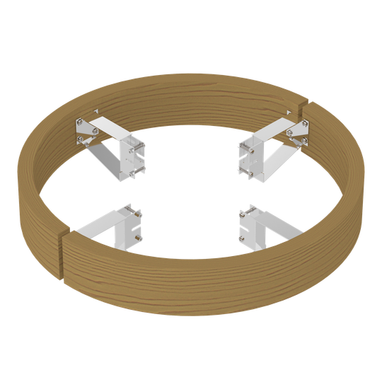 SAWO Деревянное ограждение для печи TOWER TH4, TH5, кедр, артикул TH-GUARD-W4-D