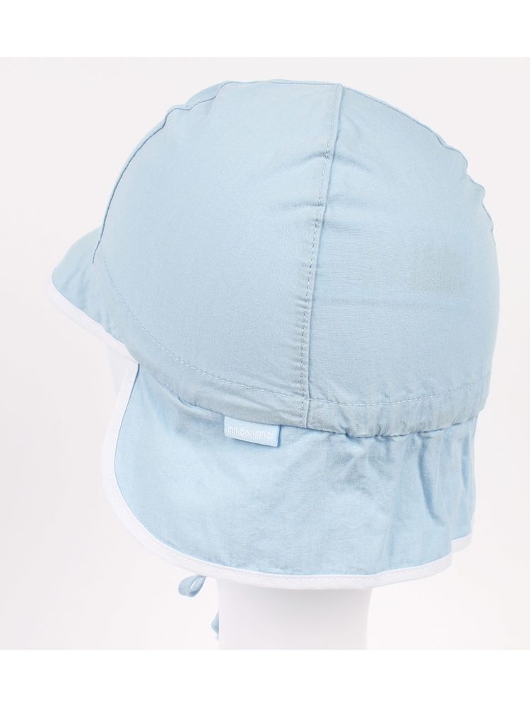 Летняя шапка-панама с завязками Maximo, цвет голубой