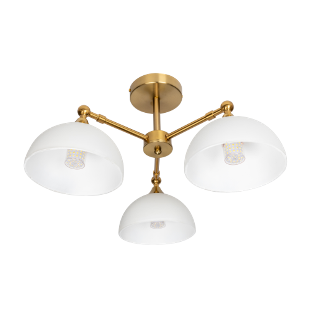 Люстра Rivoli Emina 3332-303 3хЕ27 40Вт модерн | Rivoli