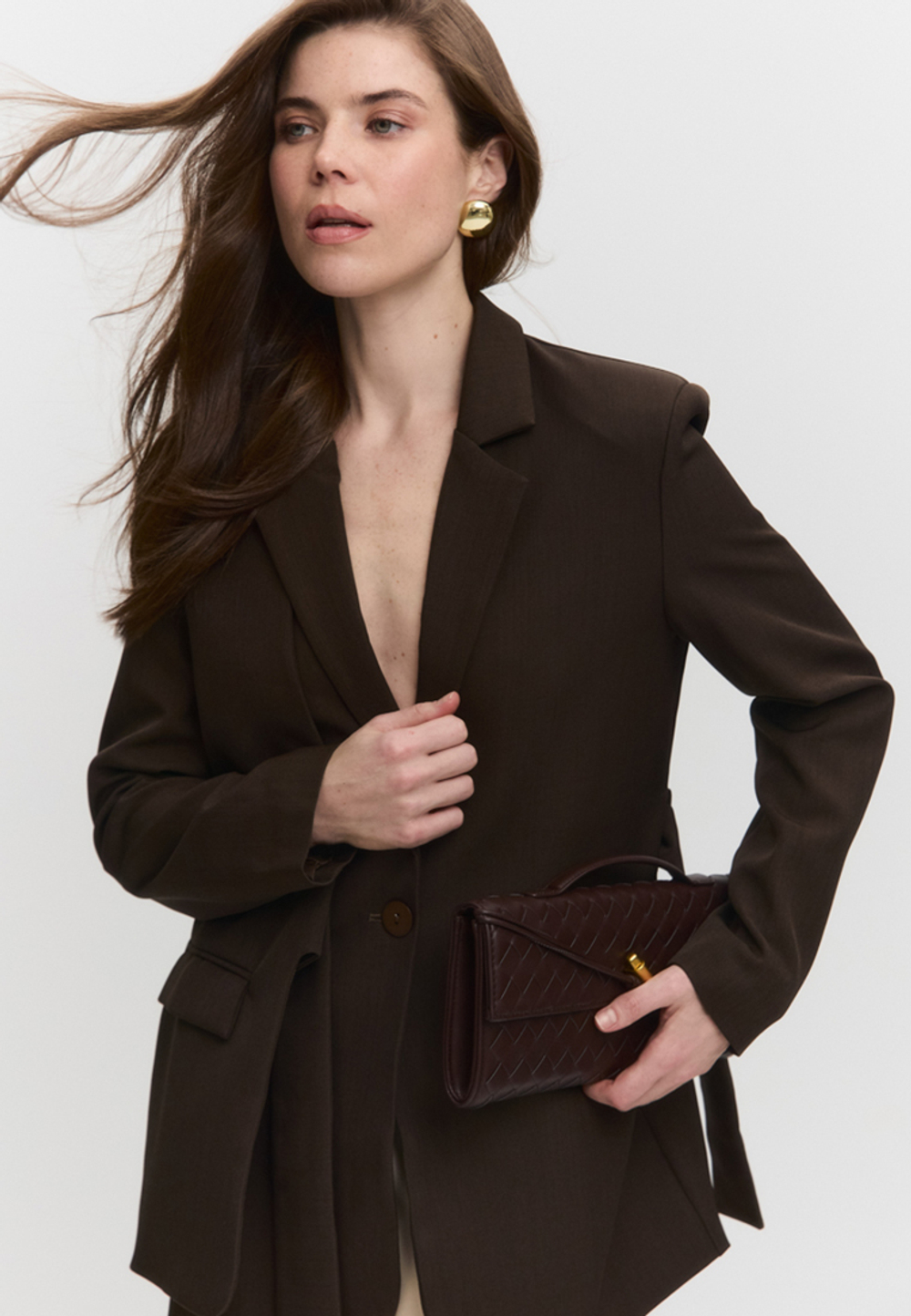 Пиджак асимметричный