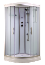 Душевая кабина Timo Standart T-6601 Silver Fabric 100х100
