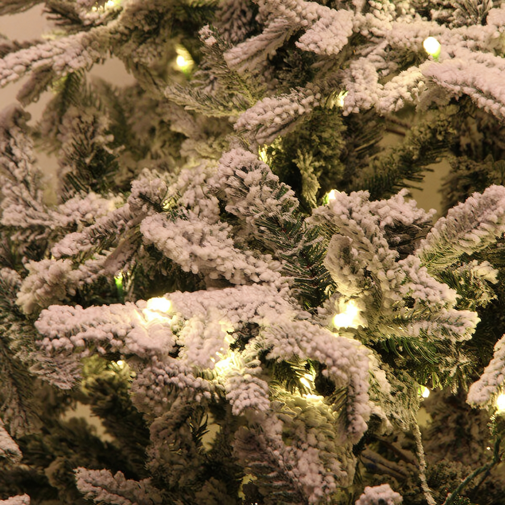 Ёлка светодиодная «Лесное сияние» 150 см (656 веток) 300 ламп LED, резина