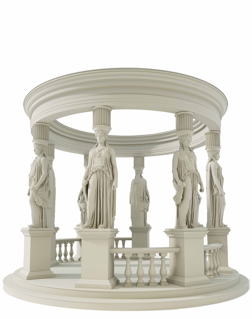 Ротонда с кареатидами