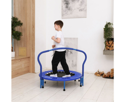 Батут с поручнем DFC Gardenature 36'' синий