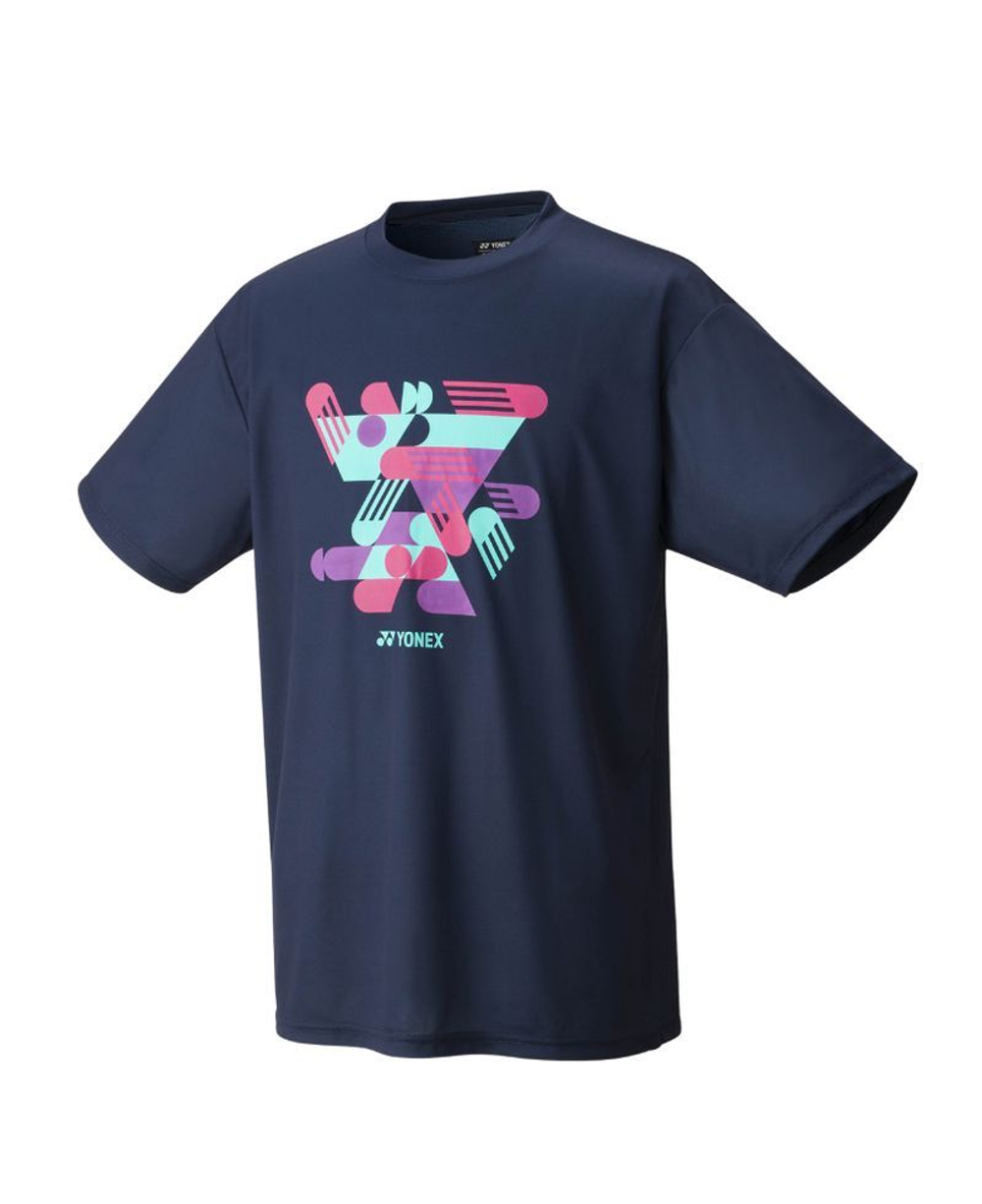 Теннисная футболка Yonex Practice - indigo marine