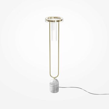 Напольный светодиодный светильник (торшер) 24W 3000К MOD463FL-L24BS3K латунь Ikebana Maytoni