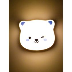 Ночник - светильник светодиодный ЭРА NLED-466-1W-W настенный аккумуляторный белый