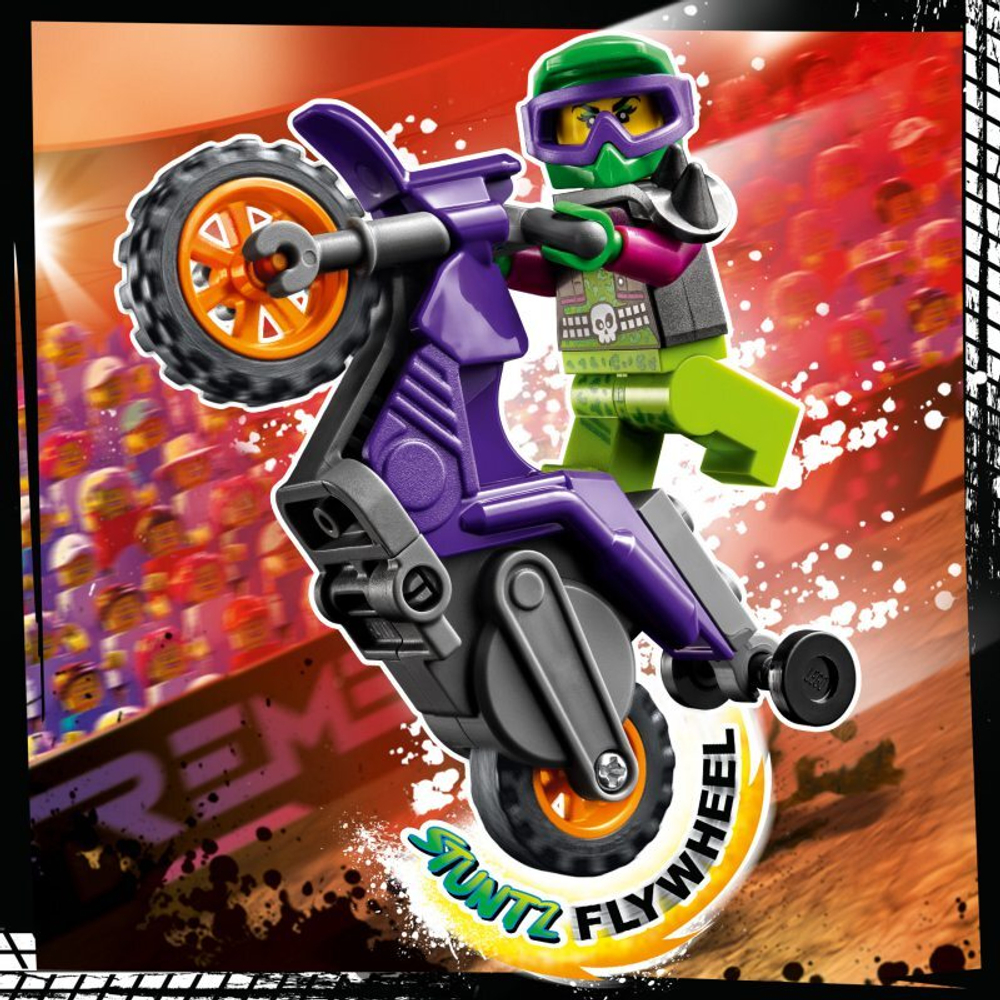 LEGO City - Вилли на трюковом байке 60296