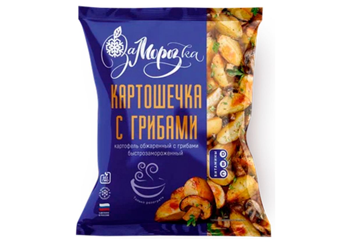 Картошечка с грибами замороженная, 400г