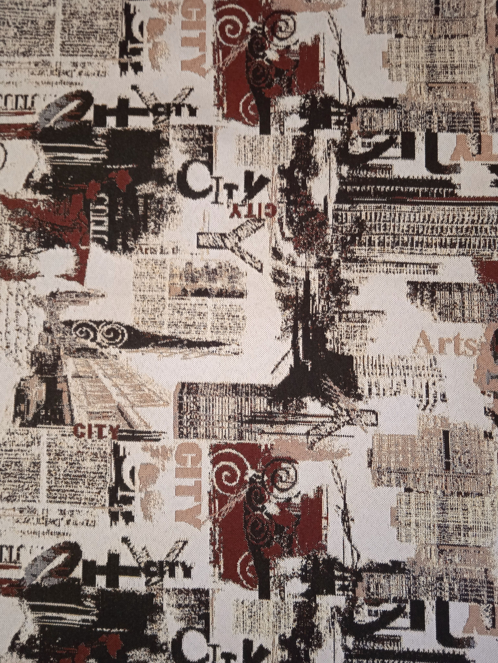 Покрывало гобеленовое Город 2.0 (180х200)