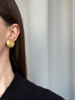 Клипсы с лого Givenchy