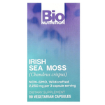 Bio Nutrition, ирландский морской мох, 90 вегетарианских капсул (750 мг в одной капсуле)