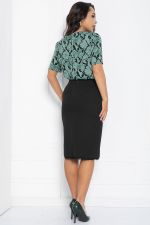 Юбка Рианна (черная) Ю12355-25 LT Collection