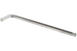 Ключ шестигранный 12мм RF-76512XL: Г-образный экстра длинный с шаром ROCKFORCE