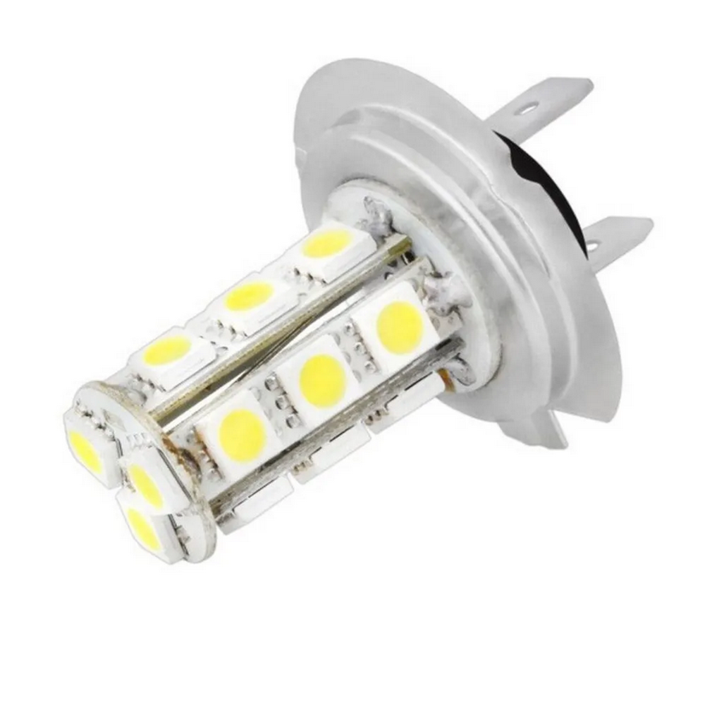 Лампа светодиодная H7 18 SMD 1-конт. белый 2 шт Skyway