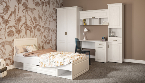 Система Лацио Пенал 4д1ящ Белое дерево