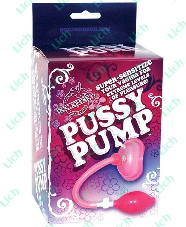 Женская помпа для клитора PINK PUSSY PUMP